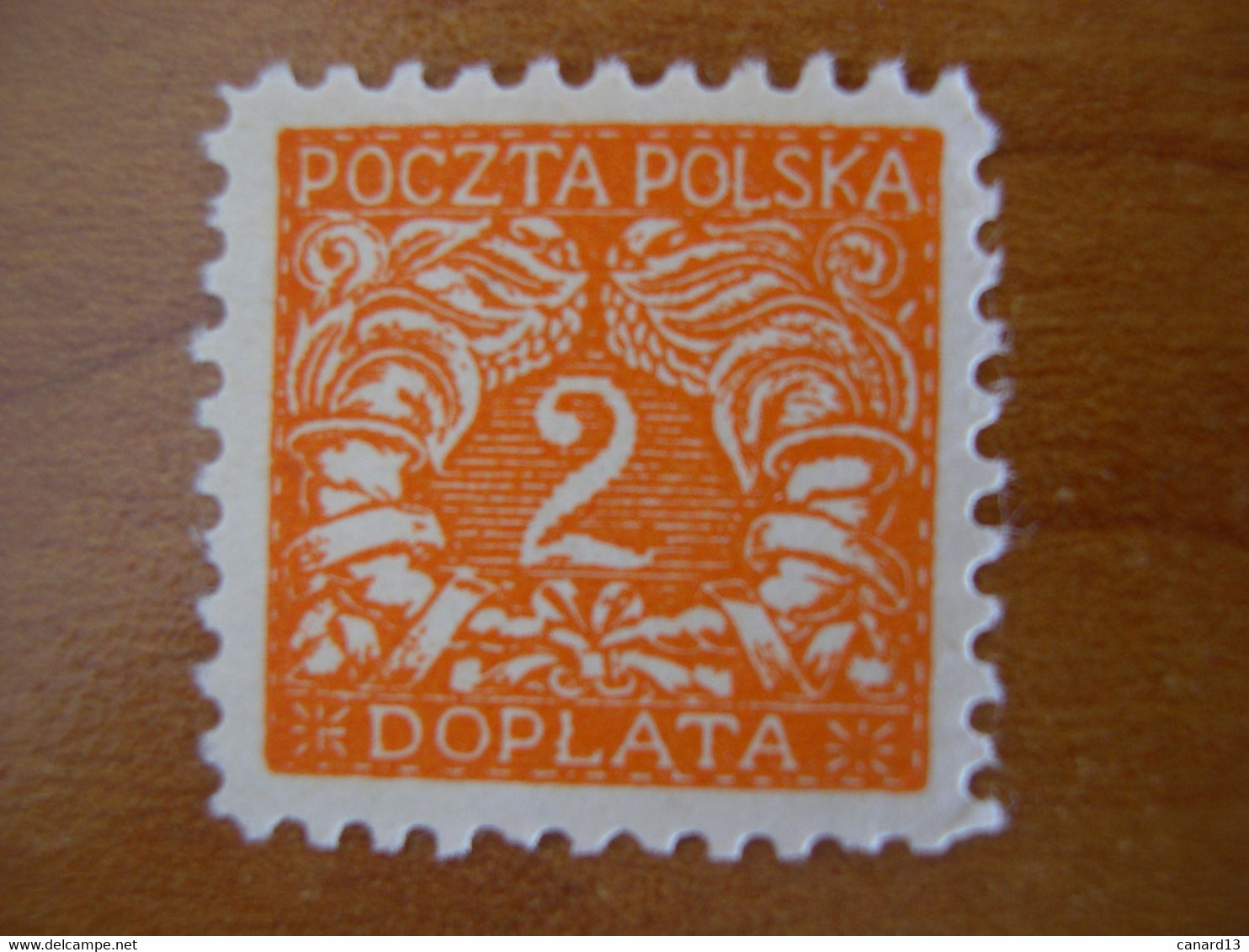 Pologne N° T 13 Neuf (*) - Dienstmarken