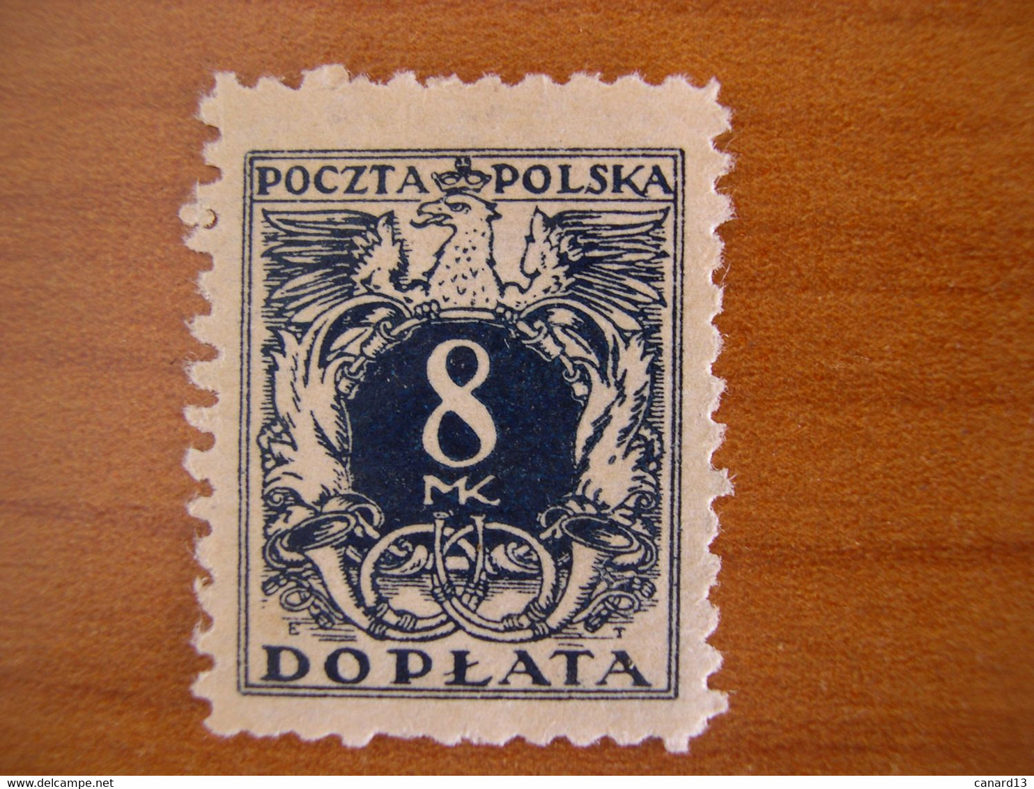 Pologne N° T 41 Neuf (*) - Dienstmarken