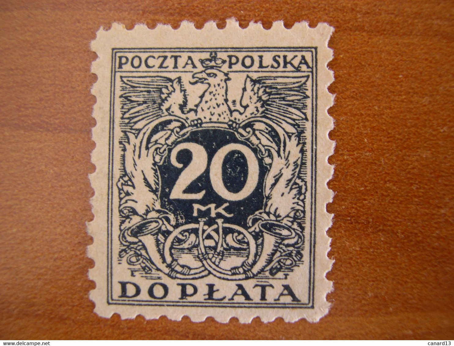 Pologne N° T 42 Neuf (*) - Dienstmarken