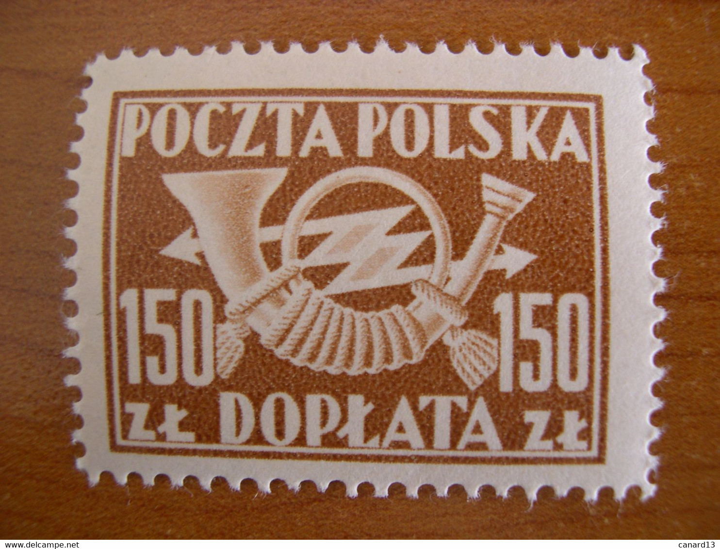 Pologne N° T 118 Neuf (*) - Oficiales