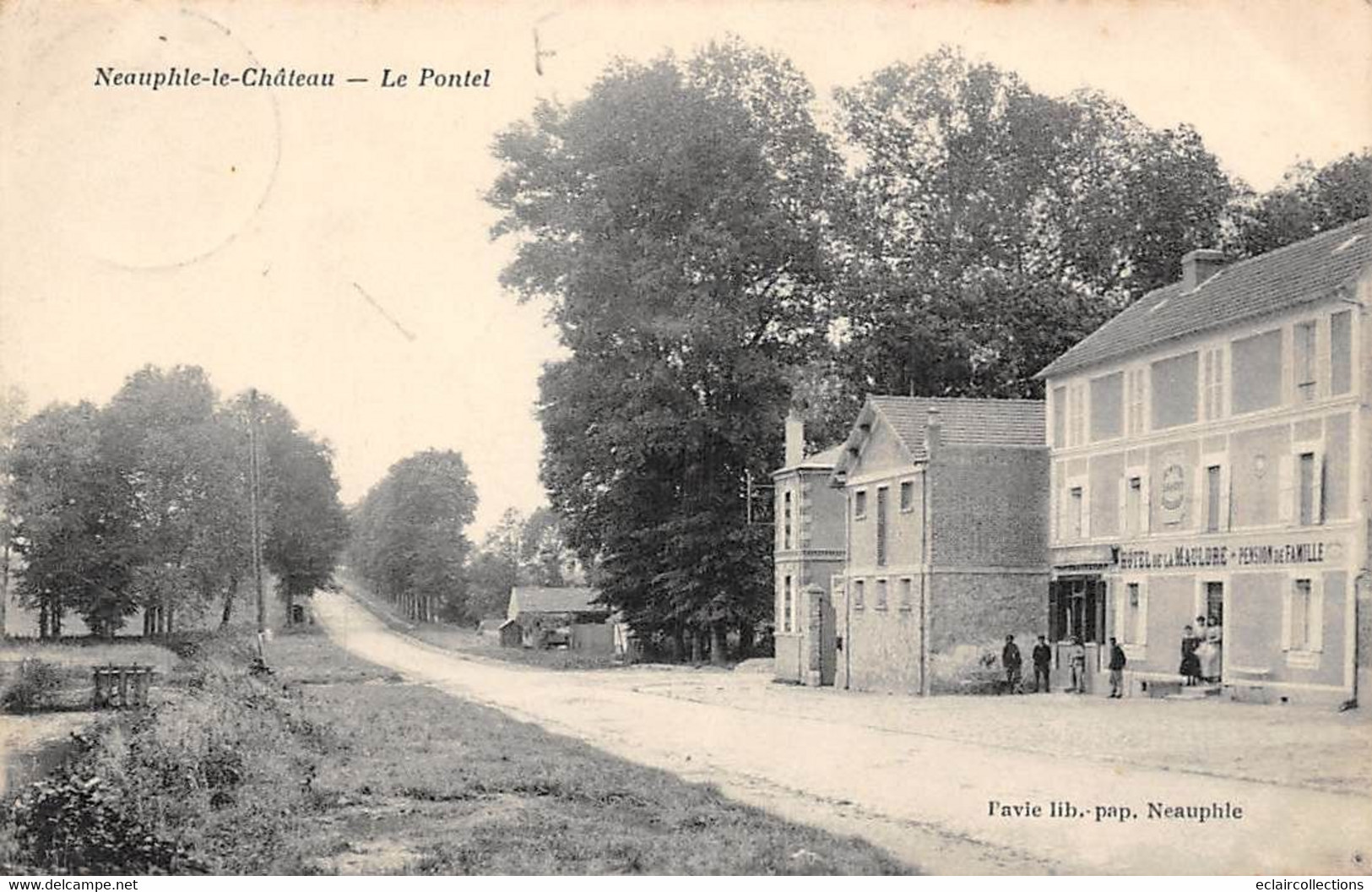 Neauphle Le Château        78       Le Pontel . Hôtel De La Mauldre             (voir Scan) - Neauphle Le Chateau