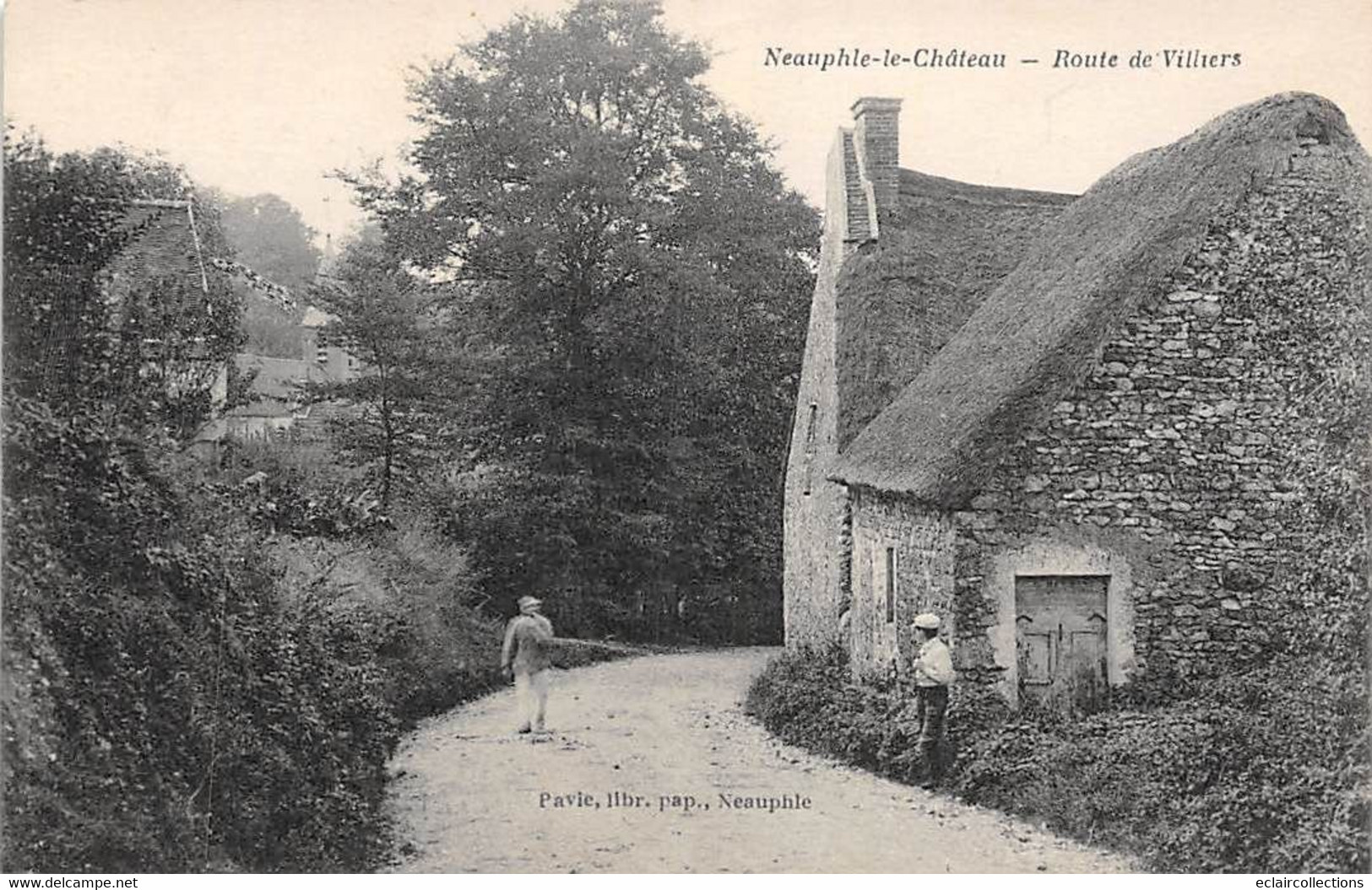 Neauphle Le Château        78       Route De Villiers             (voir Scan) - Neauphle Le Chateau