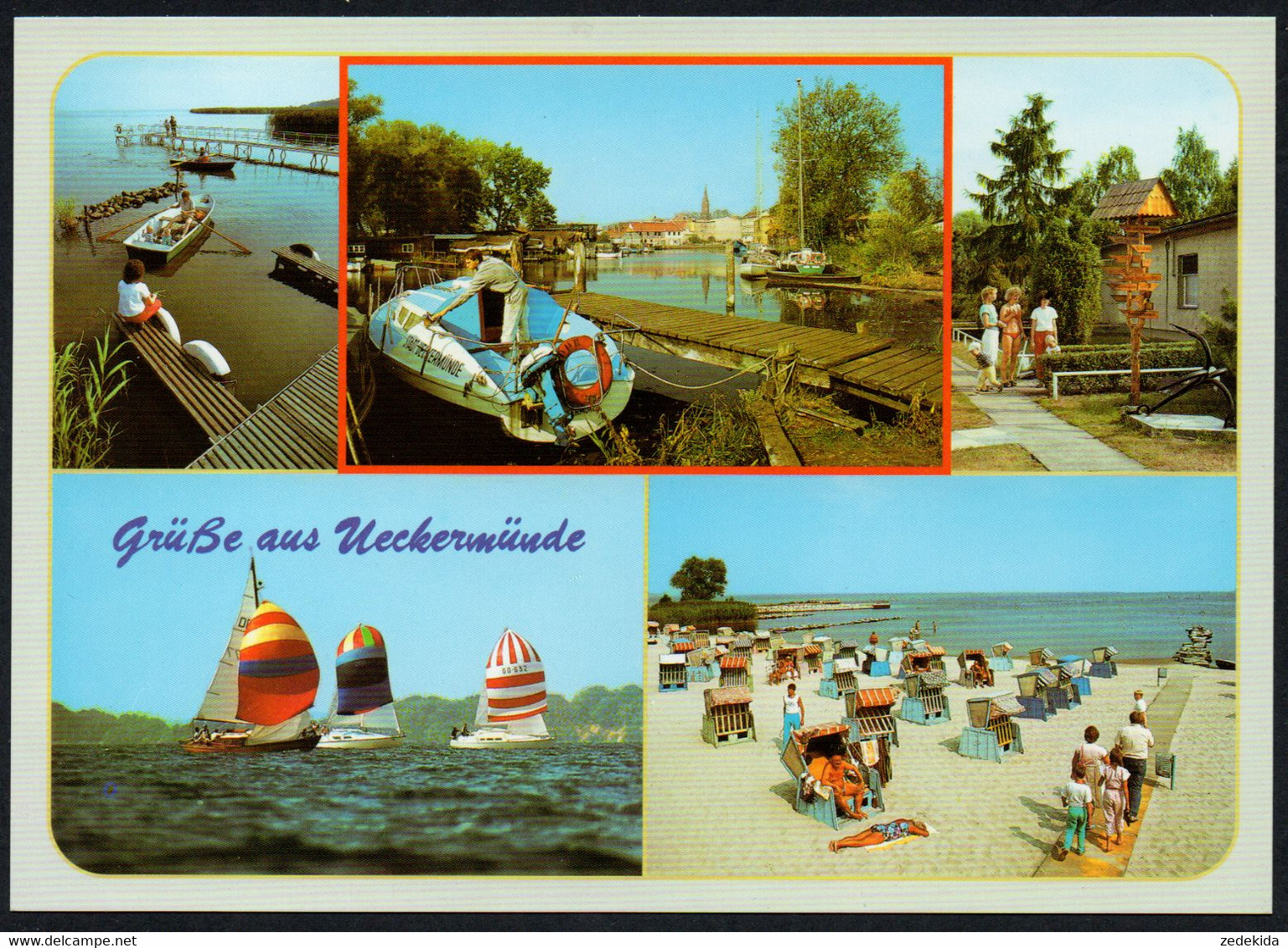 E7863 - TOP Ückermünde - Bild Und Heimat Reichenbach Qualitätskarte - Ueckermuende