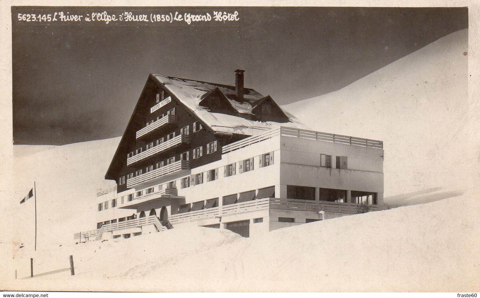 ~~ L ' Hiver à L ' Alpe D ' Huez - Le Grand Hôtel - Other & Unclassified