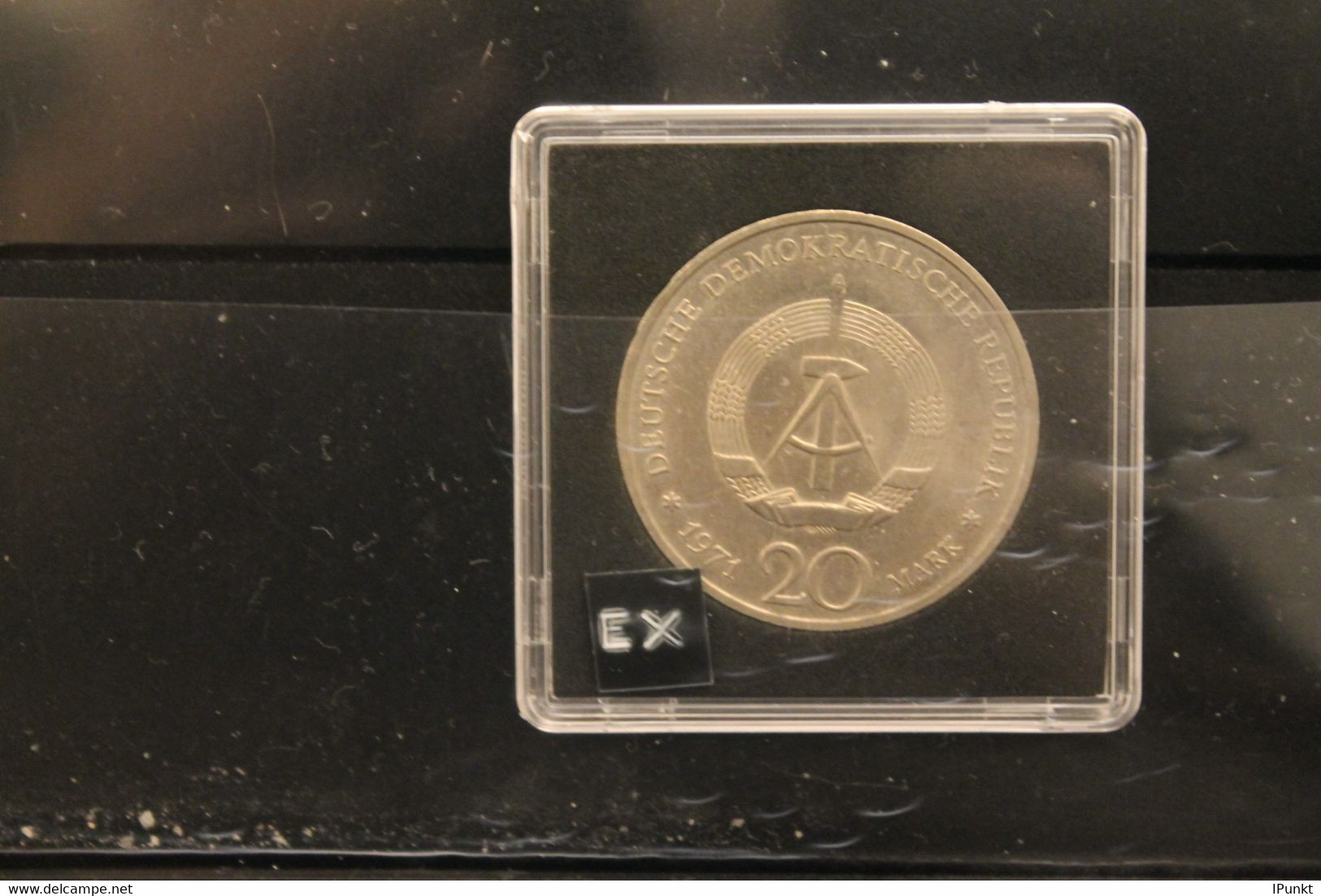 DDR 1971; Gedenkmünze, 20 Mark, Ernst Thälmann, Exportqualität,  Jäger-Nr. 1535 - Sonstige & Ohne Zuordnung