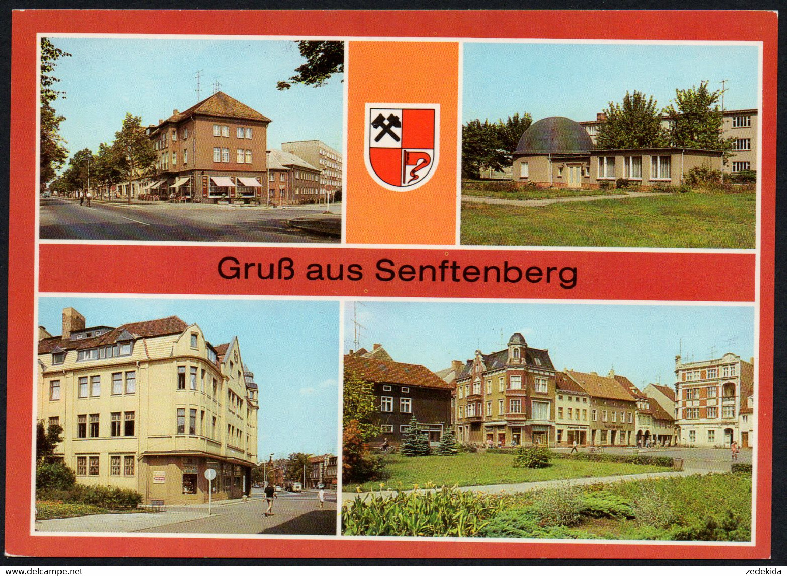 E7887 - TOP Senftenberg Kaufhaus Magnet Planetarium - Bild Und Heimat Reichenbach - Senftenberg