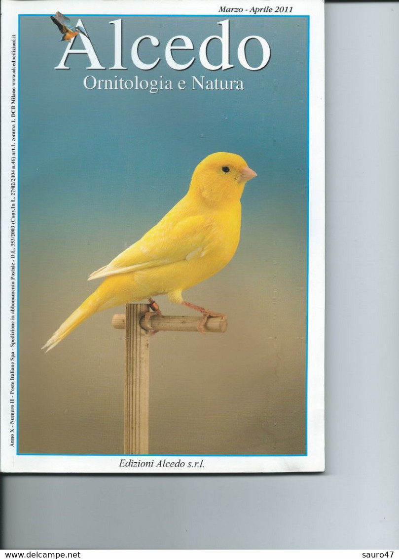 AC02  ALCEDO Ornitologia E Natura  N. 2  2011 - Nature