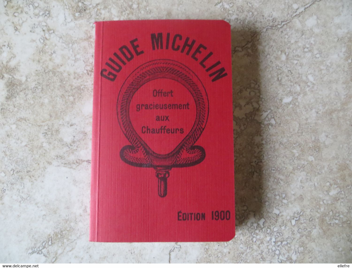 GUIDE MICHELIN:TRES BEAU FAC SIMILE DU GUIDE MICHELIN EDITION 1900 - Michelin (guias)