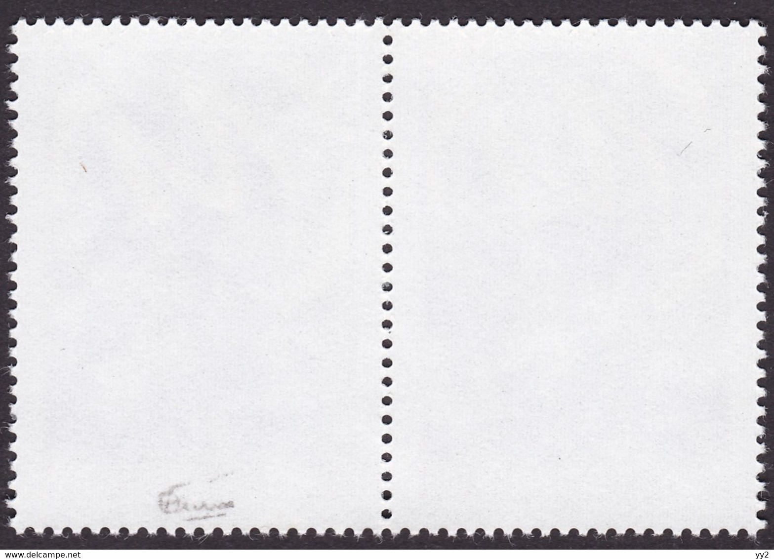 3669, Paire, 1 Sans Phospho, 1 Une Barre A Gauche, Neuf, Signé Calvès - Unused Stamps