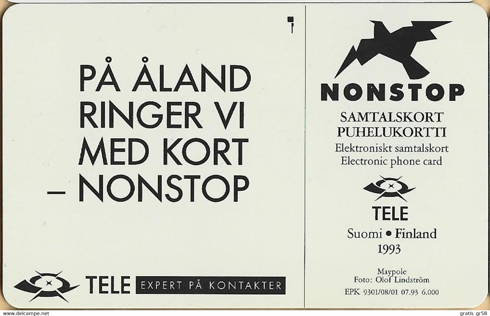 Aland - AX-ALP-0008, May Pole (Åland), Traditions, SC5 SB, 70 Mk, 6.000ex, 7/93, Mint - Aland
