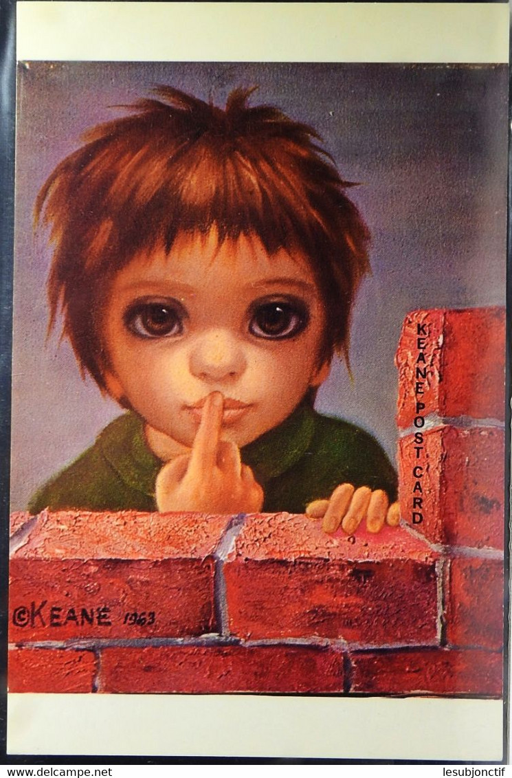 The Whisper Par Walter Keane 1963 Chrome Postcard Carte Postale Semi-Moderne Not Posted LUX NM - Sonstige & Ohne Zuordnung