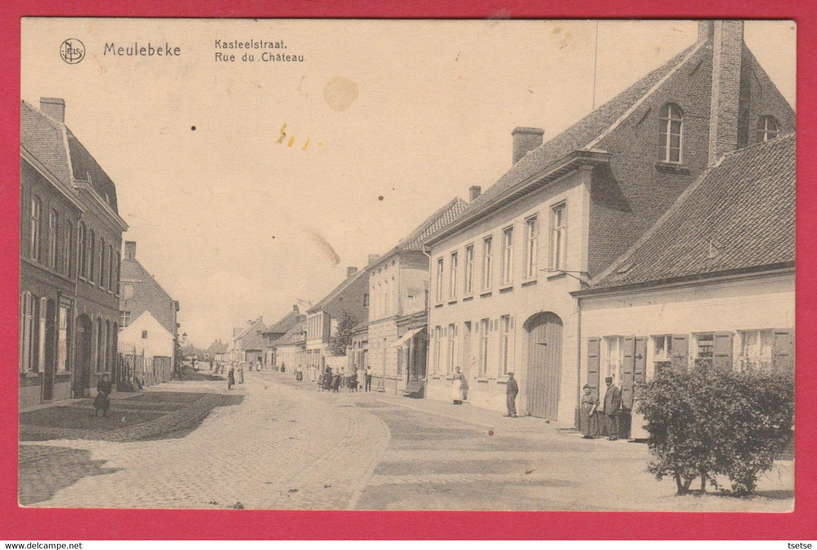 Meulebeke - Kasteelstraat - 1914 ( Verso Zien ) - Meulebeke