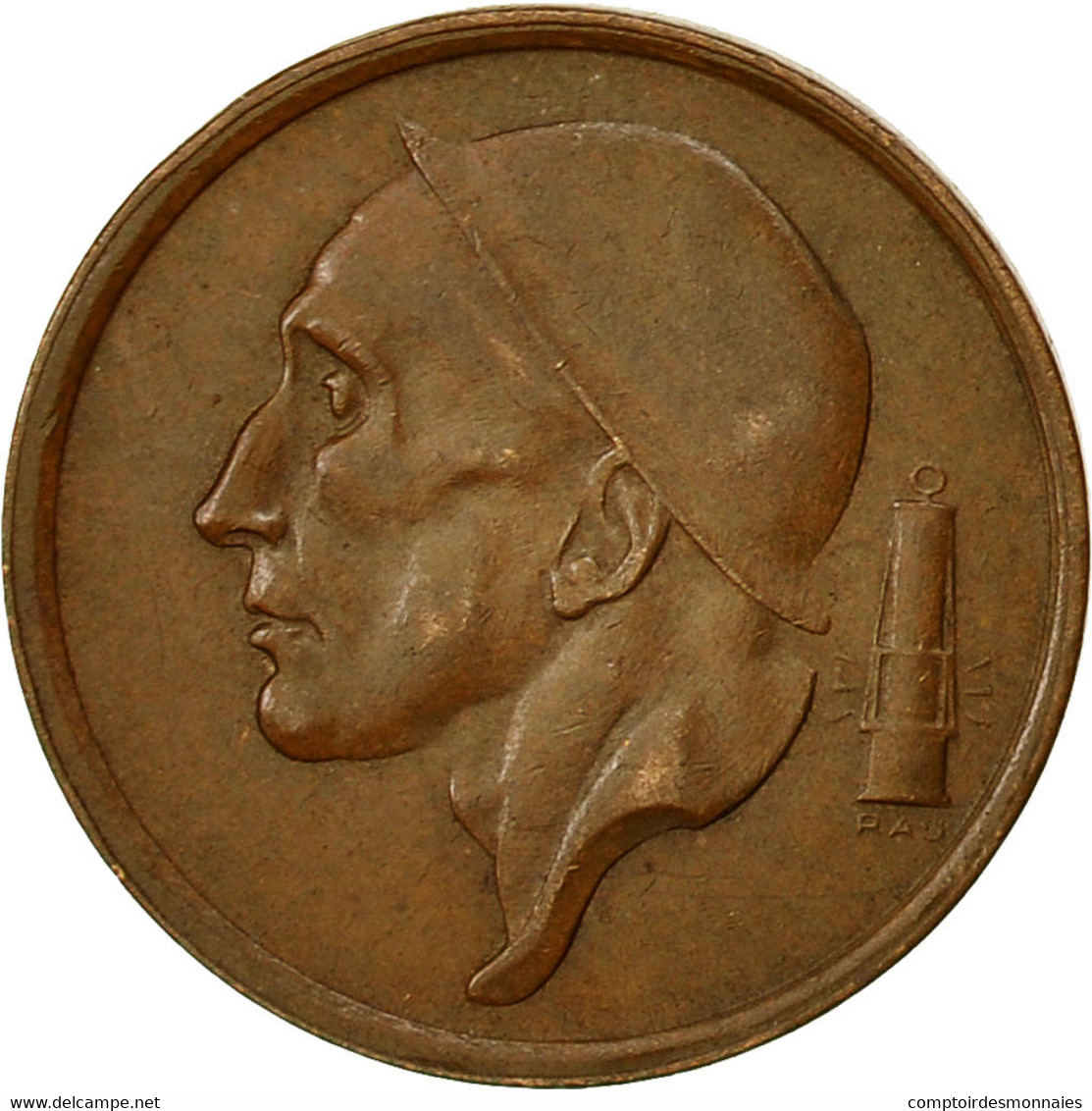 Belgique, 20 Centimes, 1954, TTB, Bronze, KM:147.1 - 20 Cents