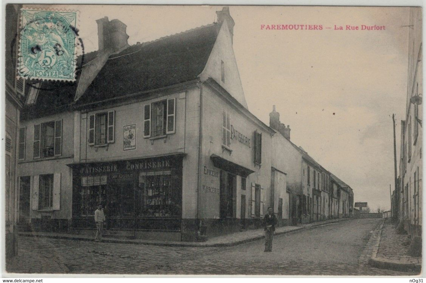 77 - FAREMOUTIERS - La Rue Durfort. - Faremoutiers