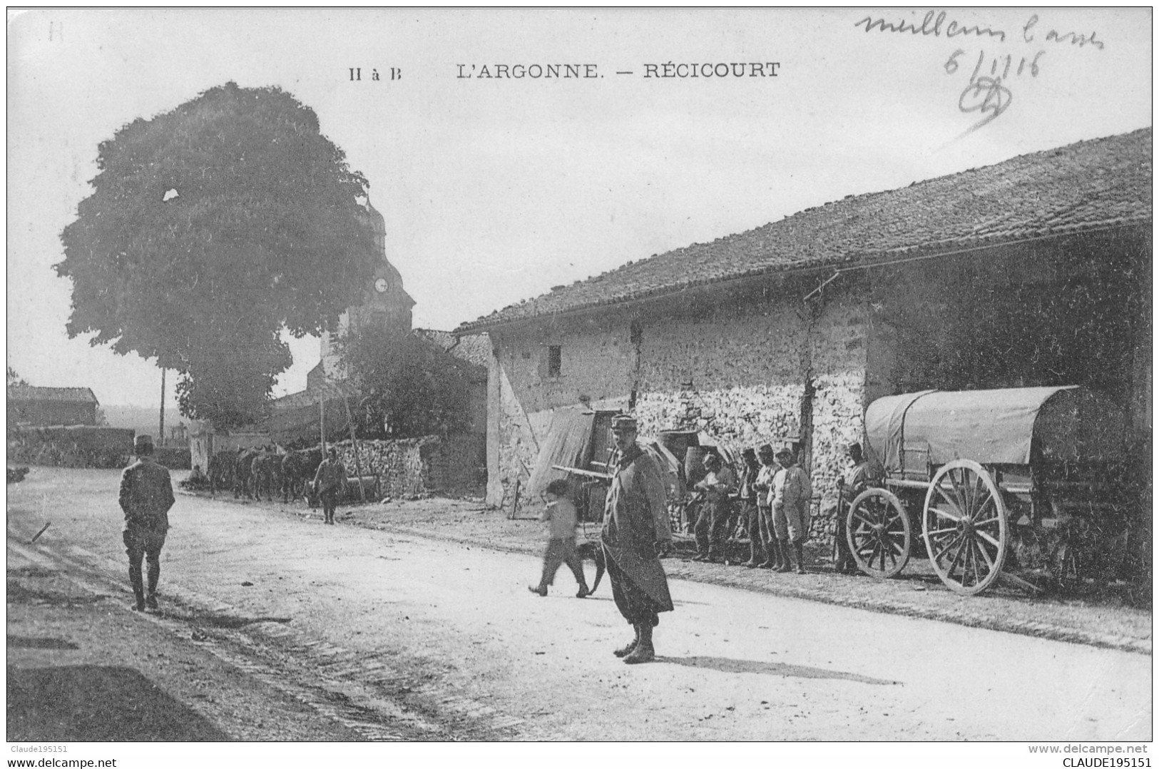 L'ARGONNE REGICOURT - Rechicourt Le Chateau