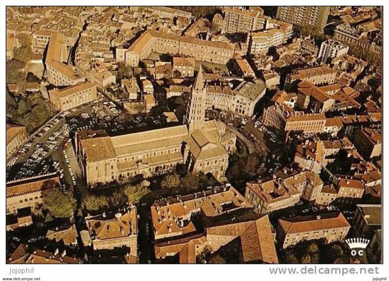 Toulouse - Vue Aérienne Sur La Basilique St Sernin - Toulouse