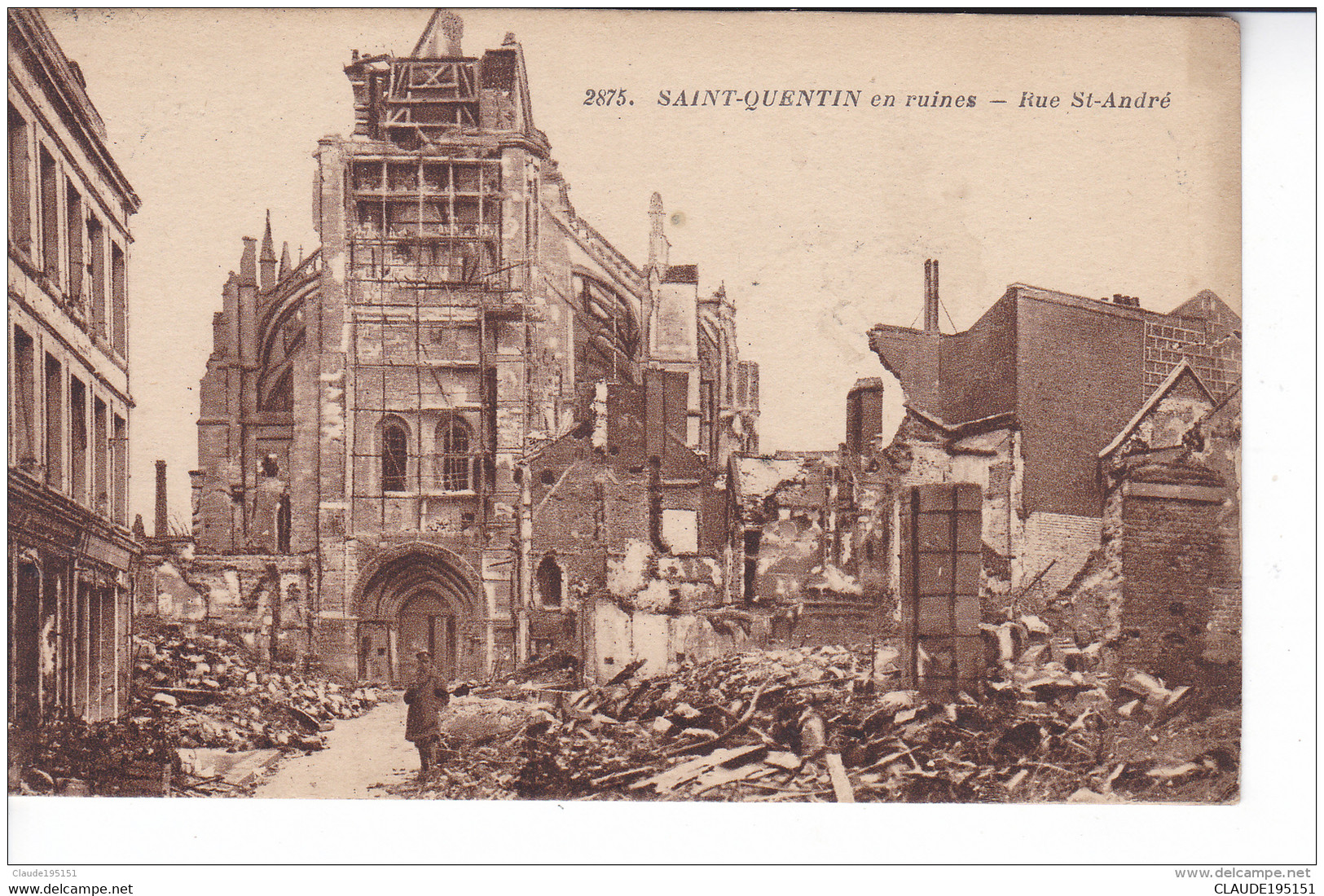 SAINT QUENTIN EN RUINE    RUE ST ANDRE - St. Quentin En Yvelines