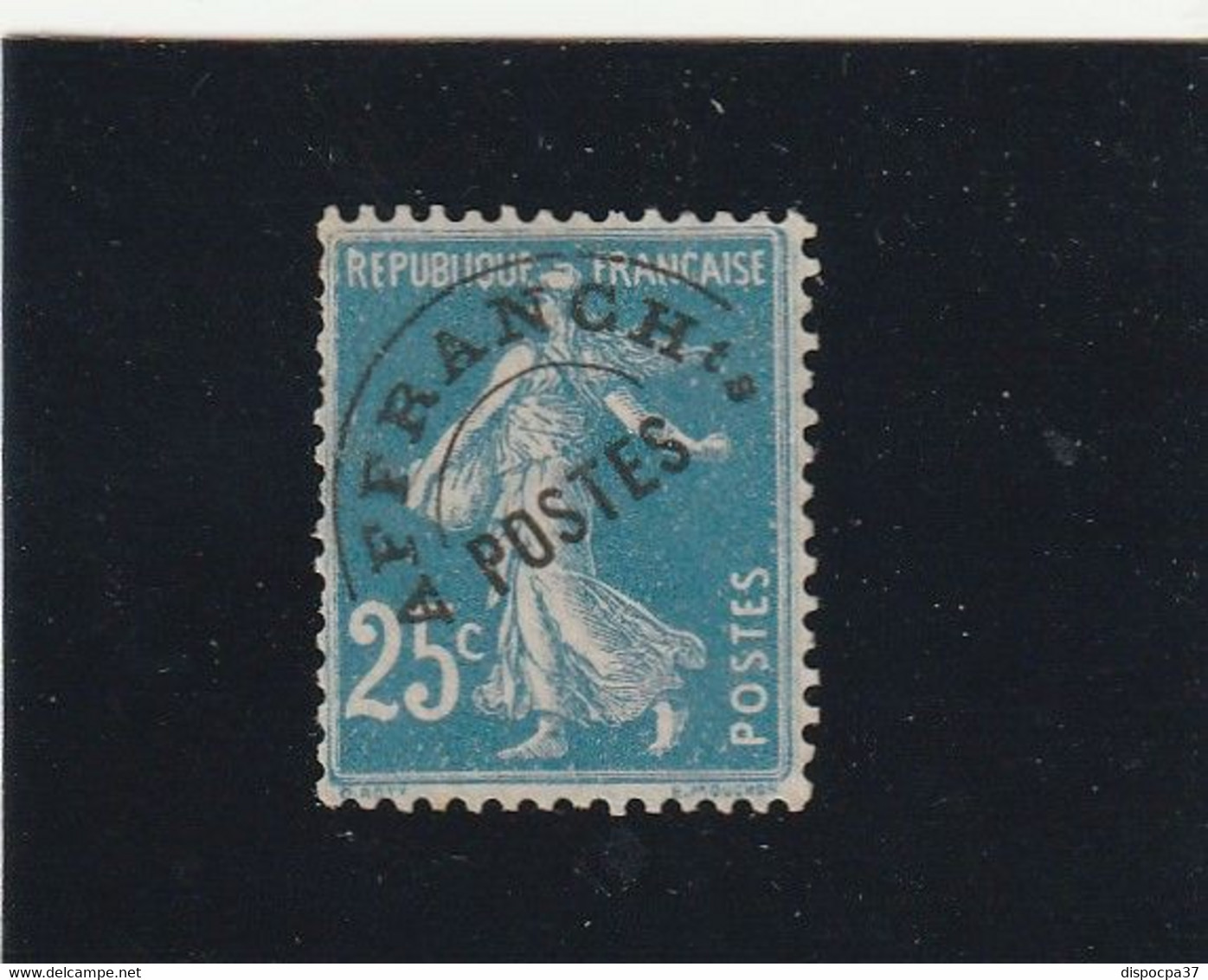 FRANCE PRÉOBLITÉRÉ N° 56 Type 3b - REF 5126 - 1893-1947