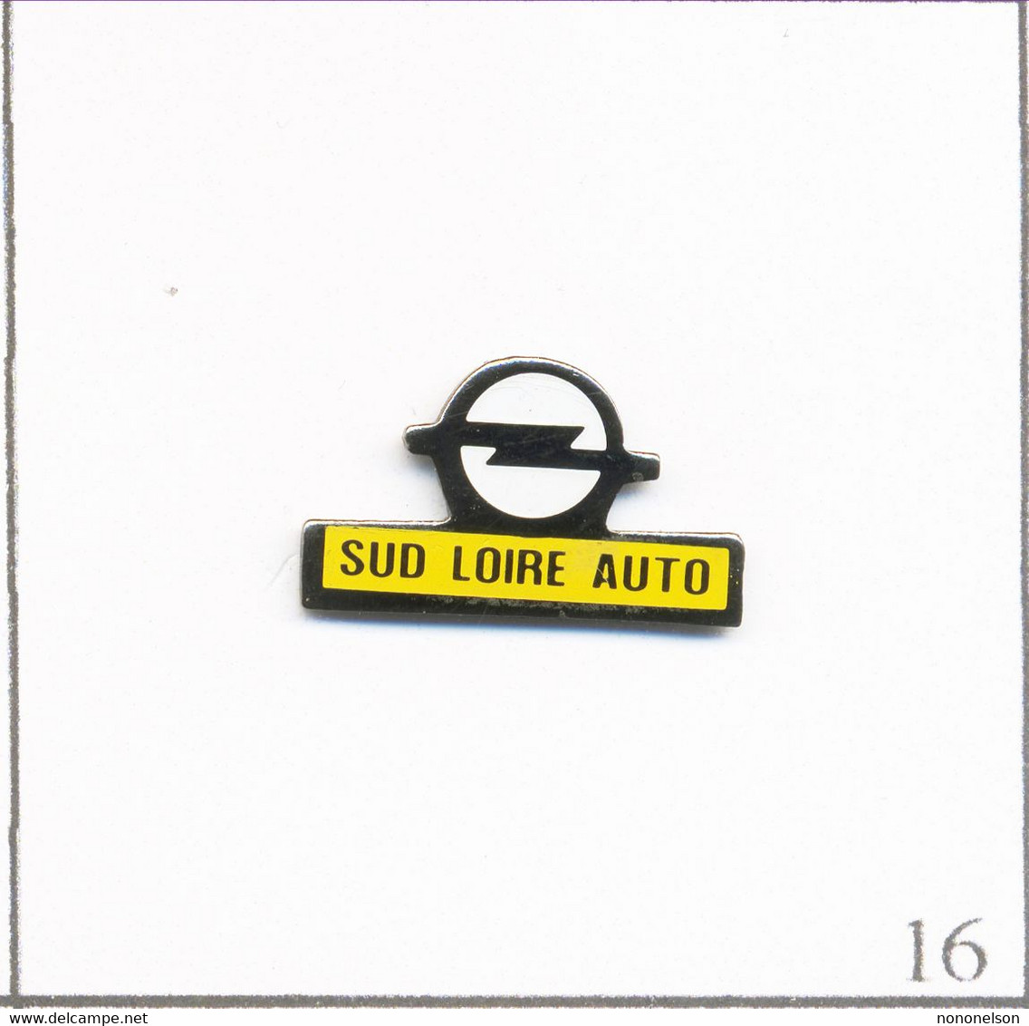 Pin's Automobile - Opel / Concession Sud Loire Auto. Non Estampillé. Métal Peint. T769-16 - Opel