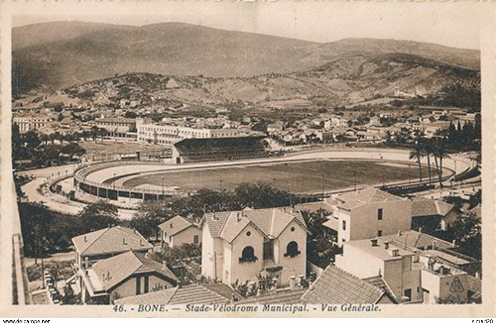 BONE - N° 46 - STADE VELODROME MUNICIPAL - VUE GENERALE (STADE) - Annaba (Bône)