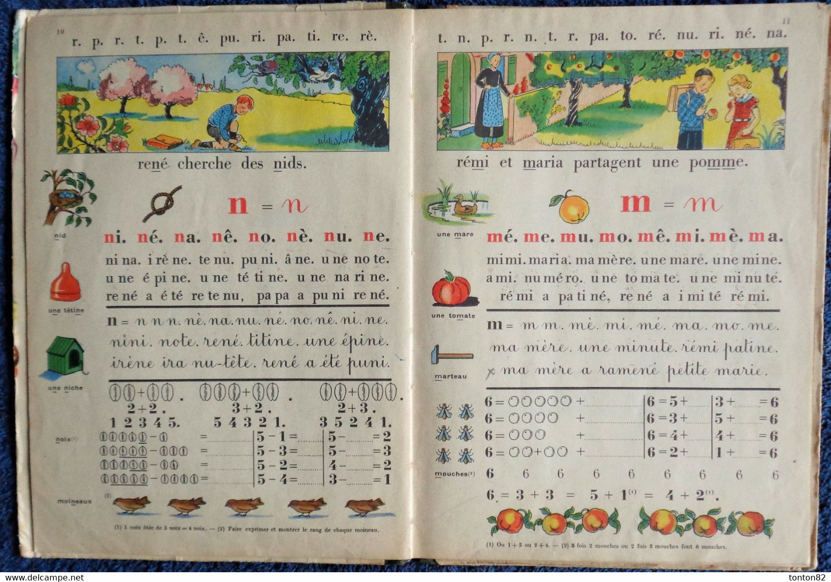 M. Boscher - La Journée Des Tout Petits - Éditions J. Chapron - ( 1953 ) . - 0-6 Años