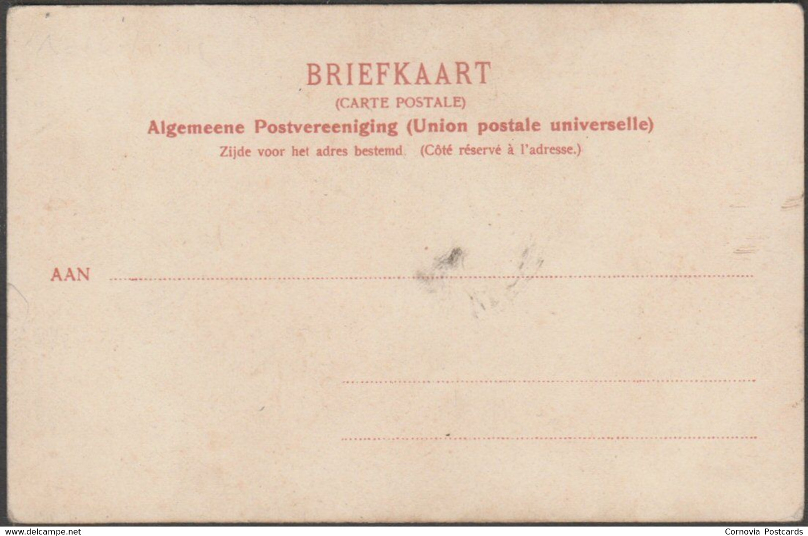 In Het Steegje, Bunschoten, C.1900-05 - HJ Den Boer Briefkaart - Bunschoten