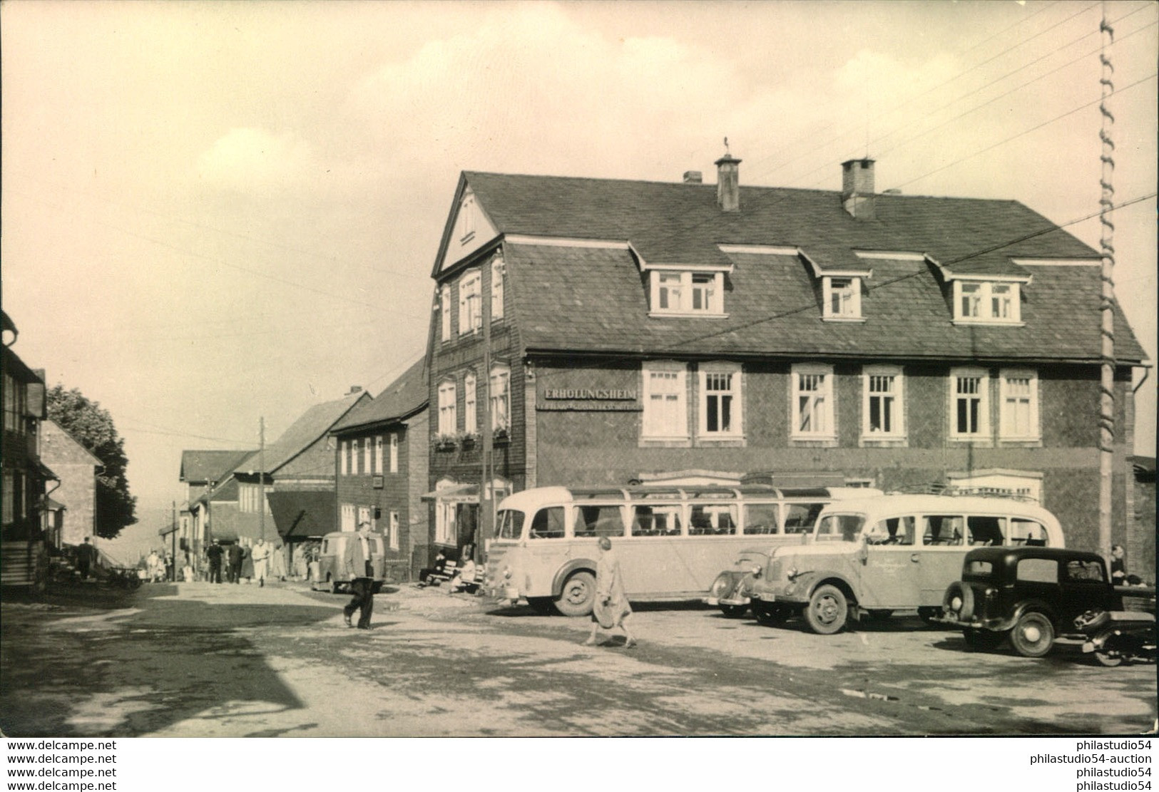 MASSERBERG (Thür.), Erholungsheim VEB Jenaer Glaswerke , Schott & Gen., Ca. 1958 - Masserberg