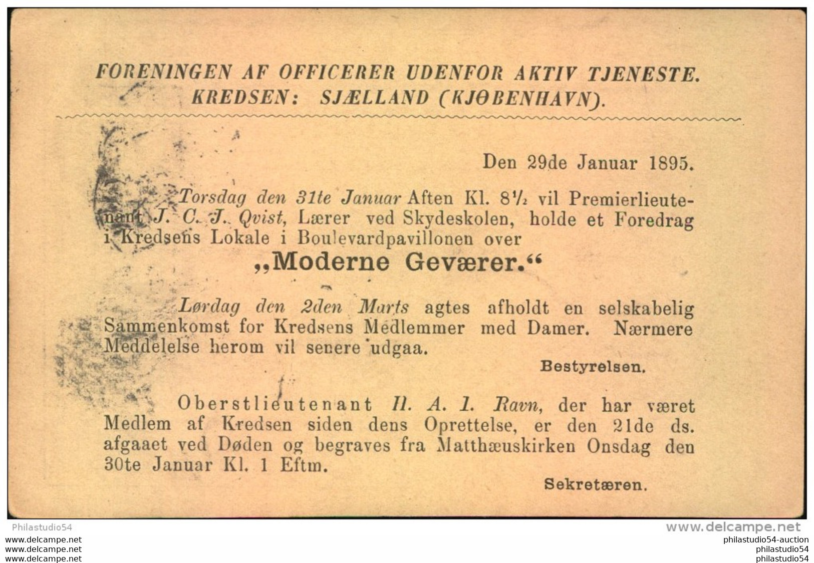 1895, 8 Öre Stationery Card With Private Imprint On Back - Interi Postali