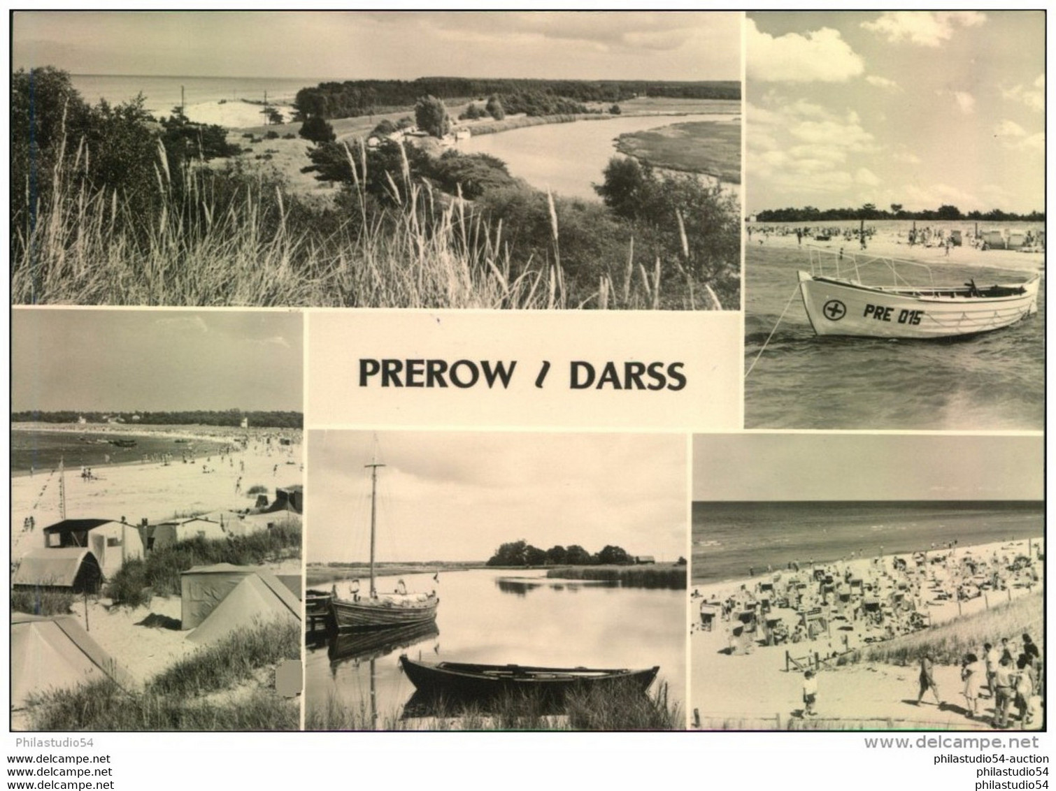 PREROW Ostseebad, Darss,  Gelaufen 1978 - Seebad Prerow