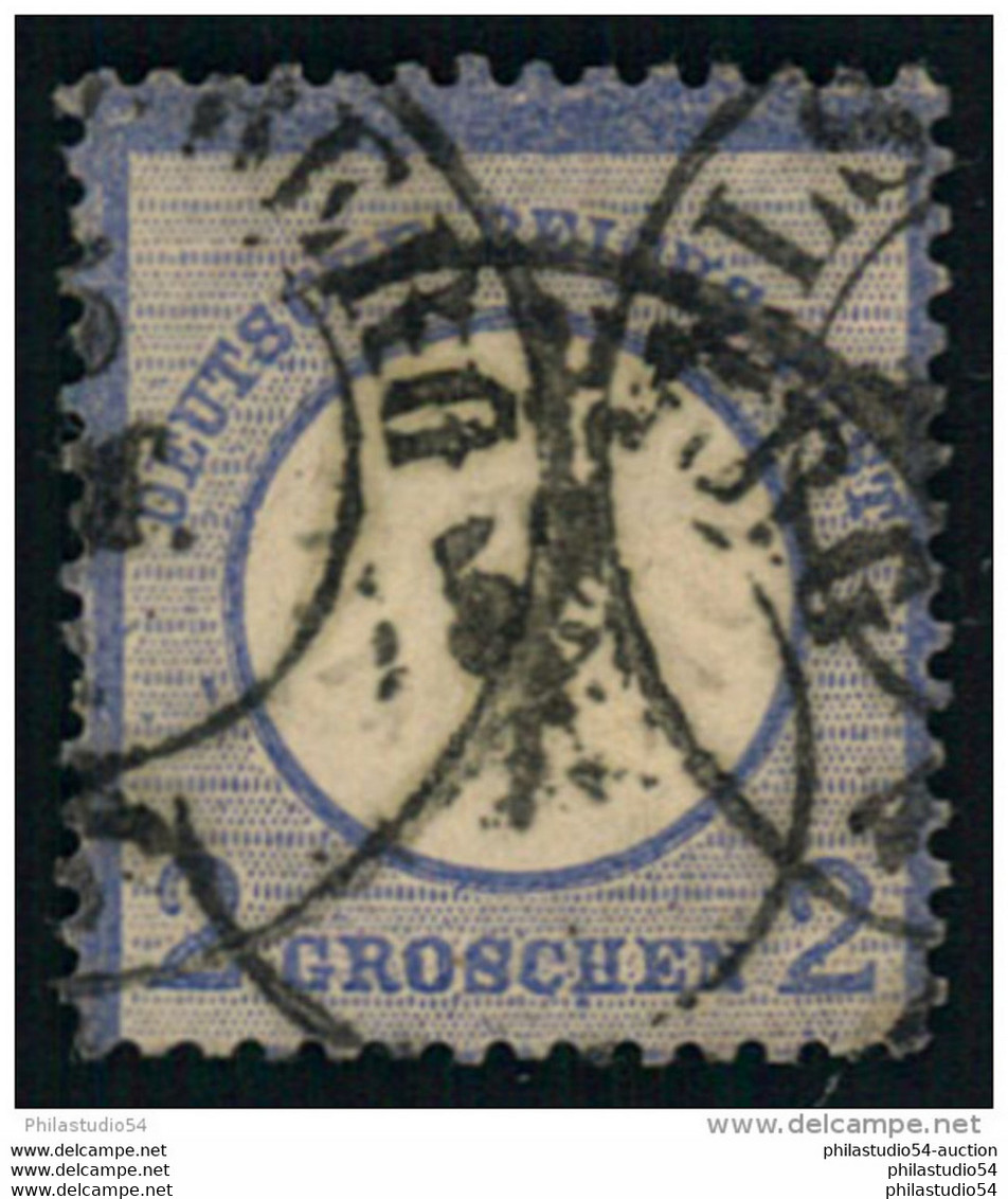 Mi-Nr. 5, 2 Groschen Kleiner Brustschild - Used Stamps