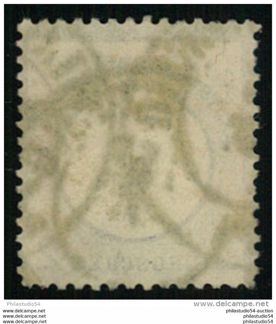Mi-Nr. 5, 2 Groschen Kleiner Brustschild - Used Stamps