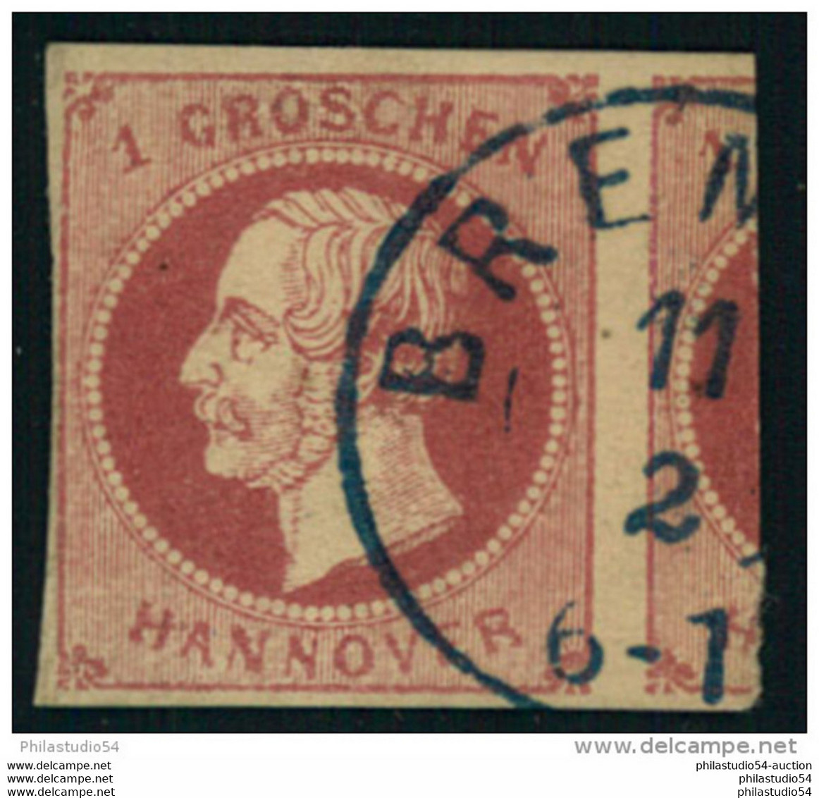 1 Groschen Mit Ca. 1/4 Nebenmarke, BREMEN - Hanovre