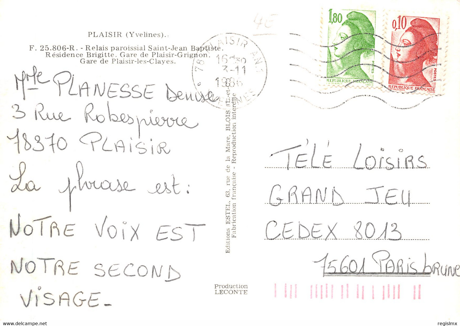 78-PLAISIR-N°2202-C/0263 - Plaisir