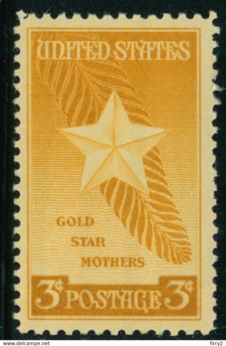 USA Scott #969  1948    3c Gold Star Mothers    Mint Never Hinged (MNH) - Unused Stamps