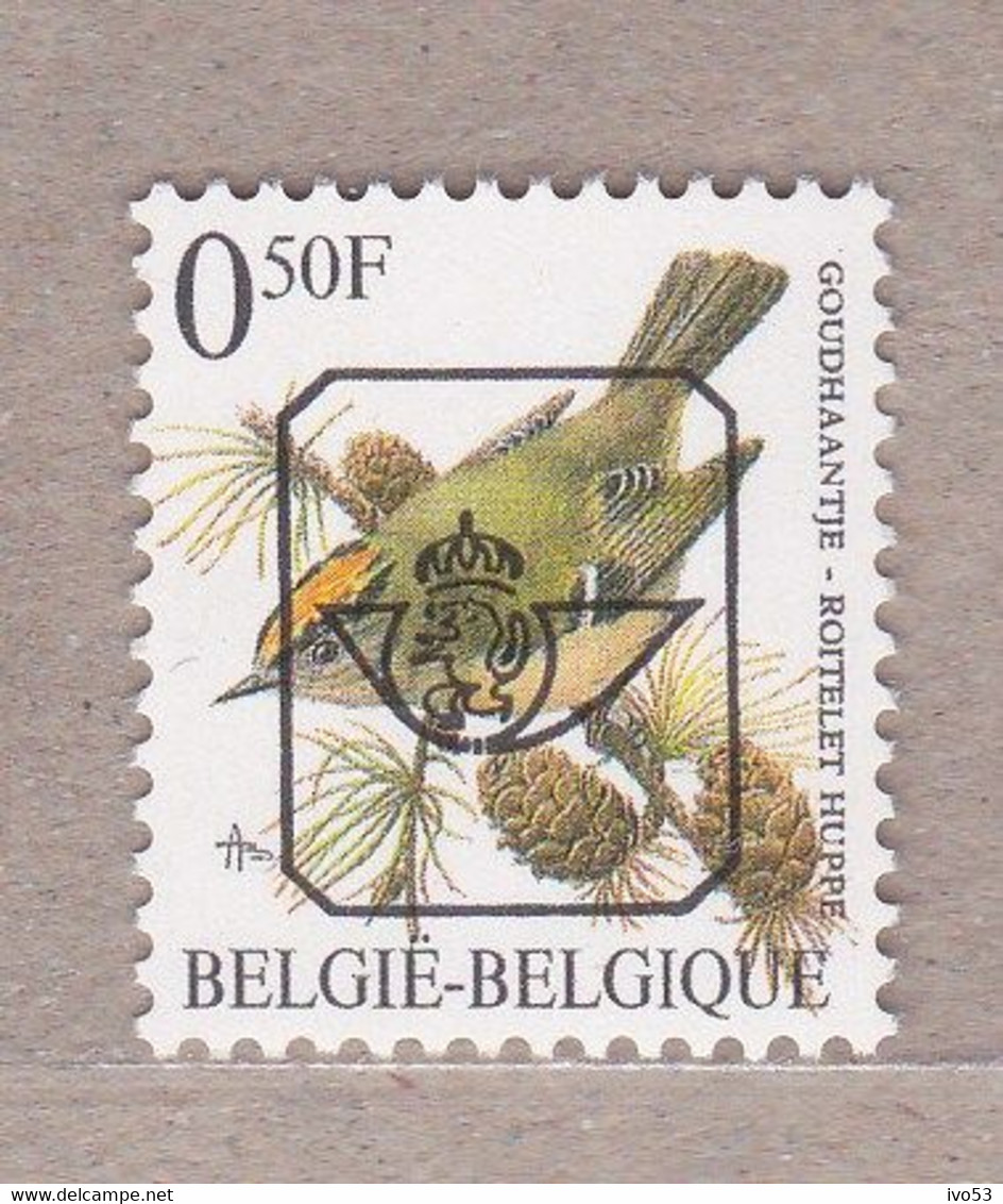 PRE815P6a** Goudhaantje / Roitelet Huppe. - Typo Precancels 1986-96 (Birds)