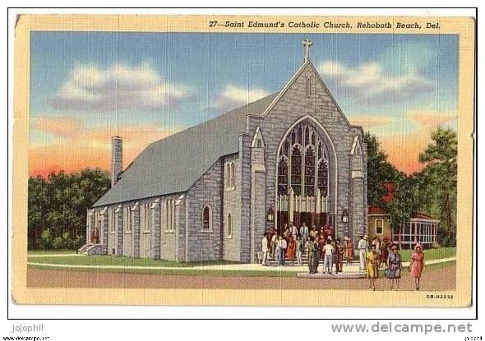 Saint Edmund's Catholic Church - Rehoboth Beach - 1948 - Other & Unclassified
