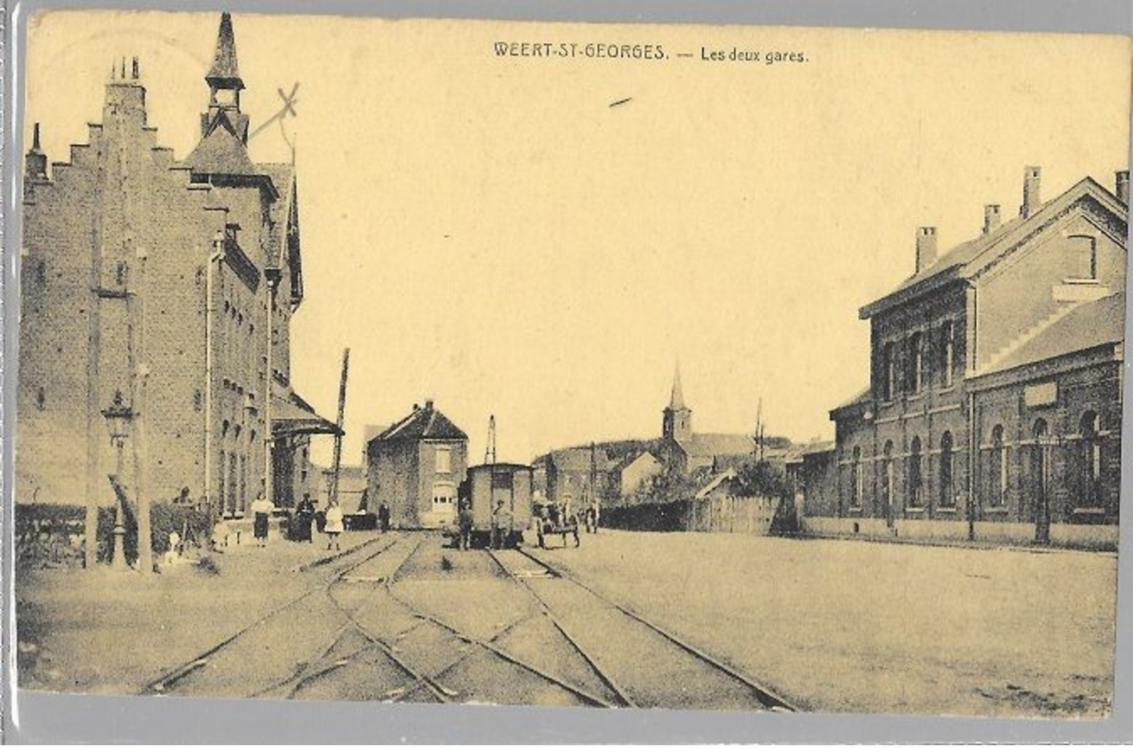 Weert-Saint-Georges : Les Deux Gares - Other & Unclassified