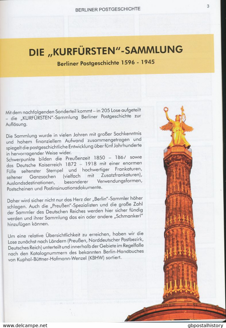 HEINRICH KÖHLER, Wiesbaden; 330. AUKTION 18. Mai 2007; Die „Kurfürsten“-Sammlung - Catalogues De Maisons De Vente