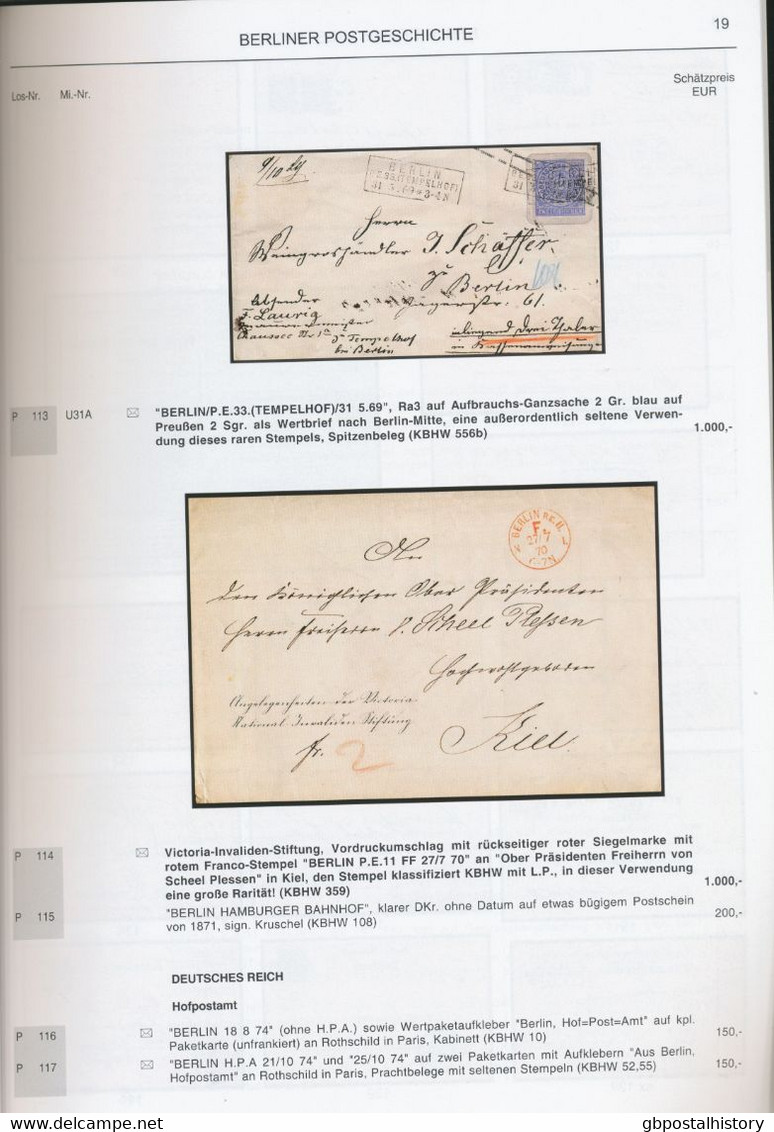 HEINRICH KÖHLER, Wiesbaden; 330. AUKTION 18. Mai 2007; Die „Kurfürsten“-Sammlung - Catalogues For Auction Houses