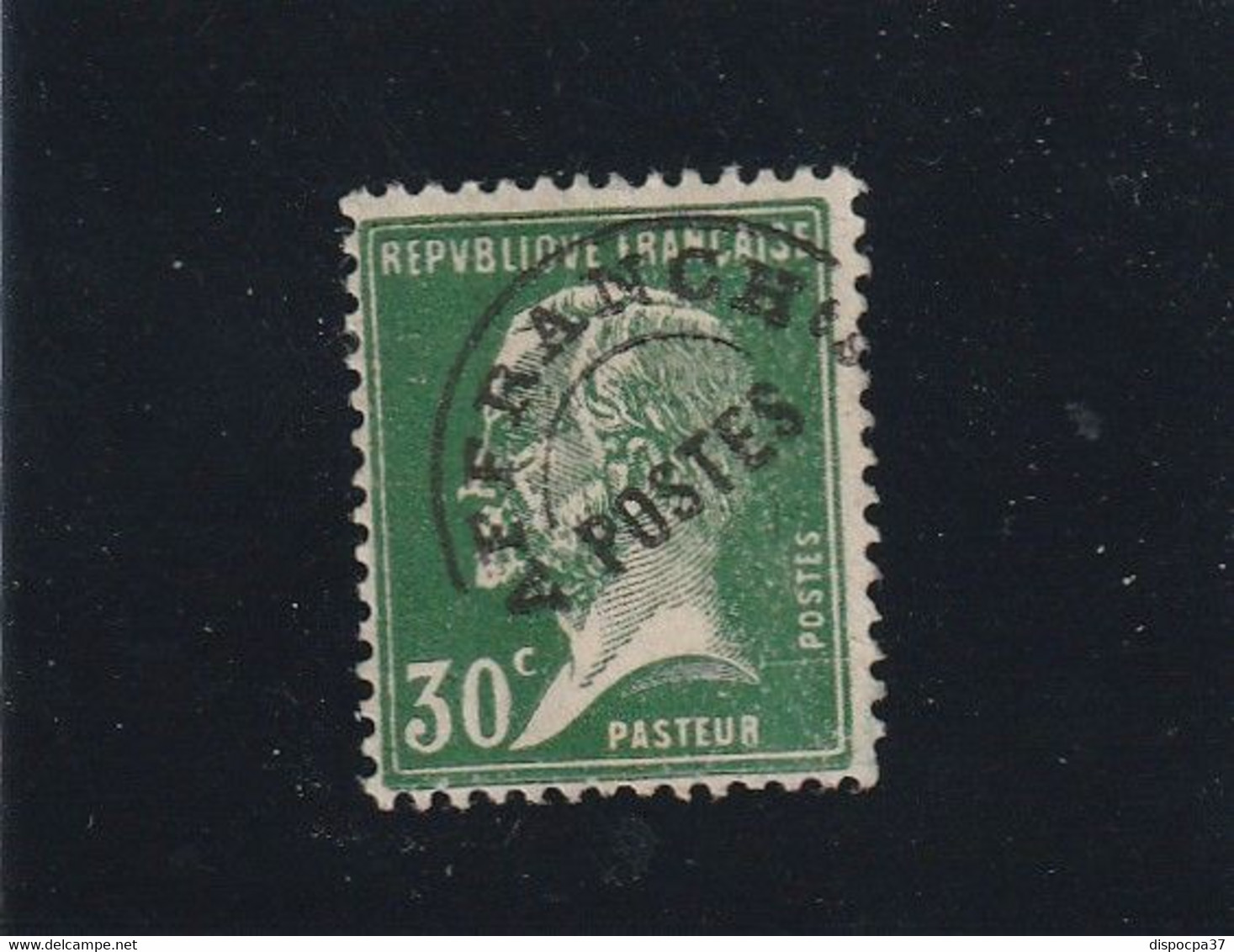 FRANCE PRÉOBLITÉRÉ PASTEUR  N° 66  - REF 5126 - 1893-1947
