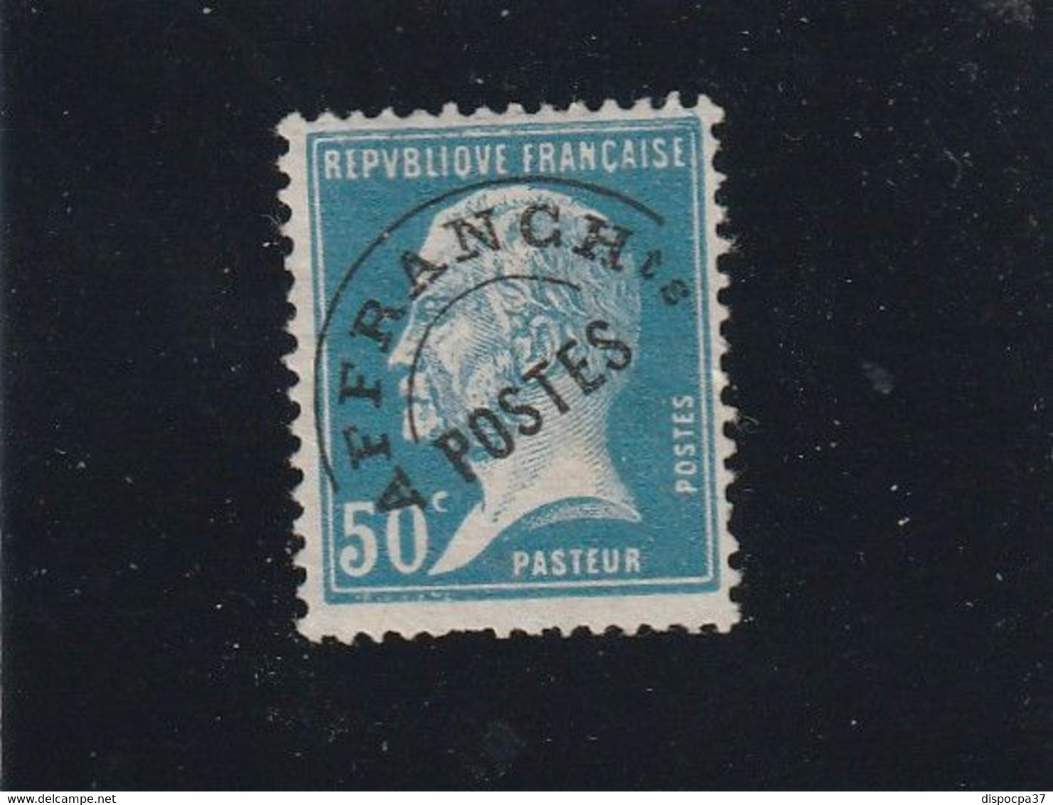 FRANCE PRÉOBLITÉRÉ PASTEUR  N° 68  - REF 5126 - 1893-1947