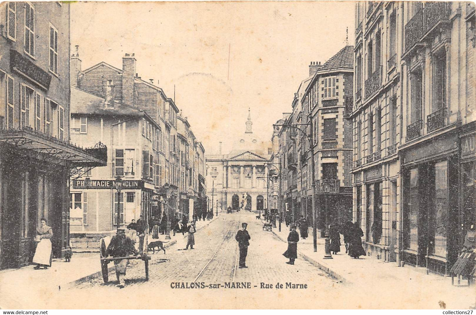 51-CHALONS-SUR-MARNE-LOT DE 120 CARTES POSTALE ANCIENNES-QUELQUES EXEMPLES