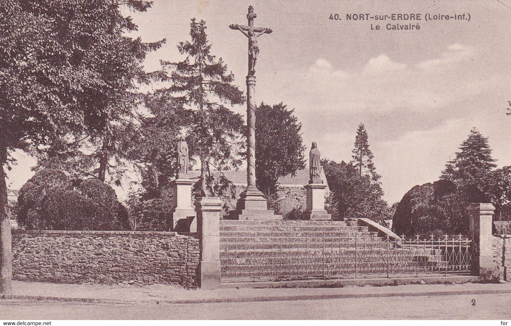 Loire Atlantique : NORT Sur ERDRE : Le Calvaire - Nort Sur Erdre