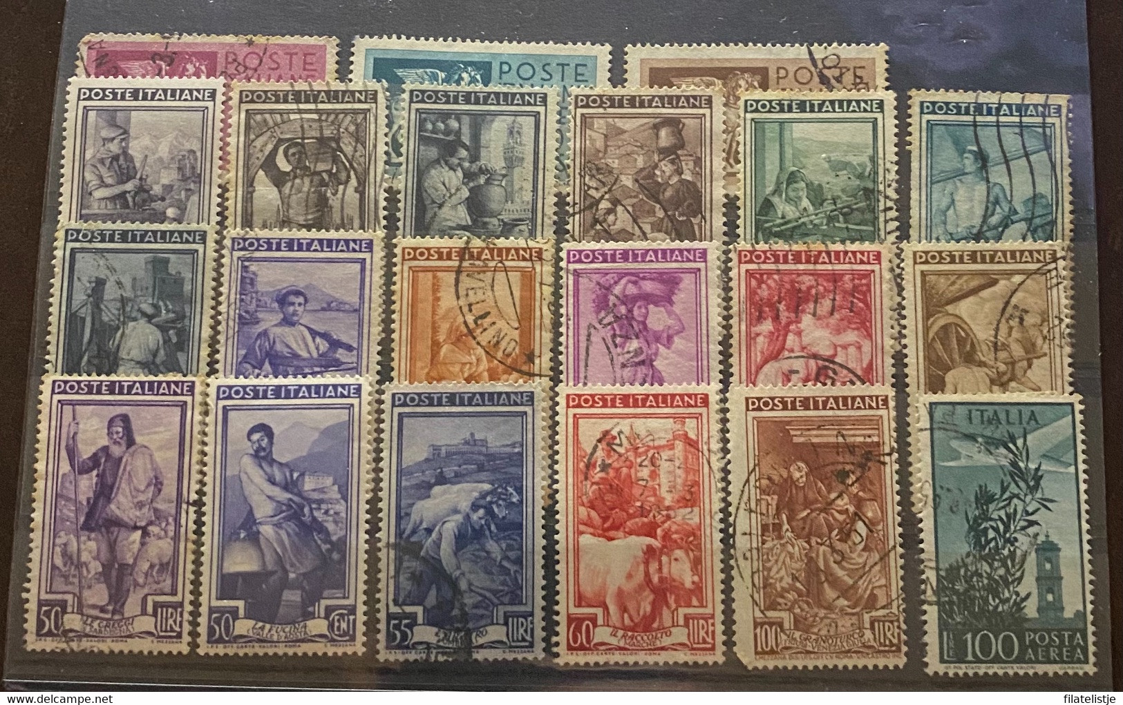 Italië Verzameling Zegels - Collections