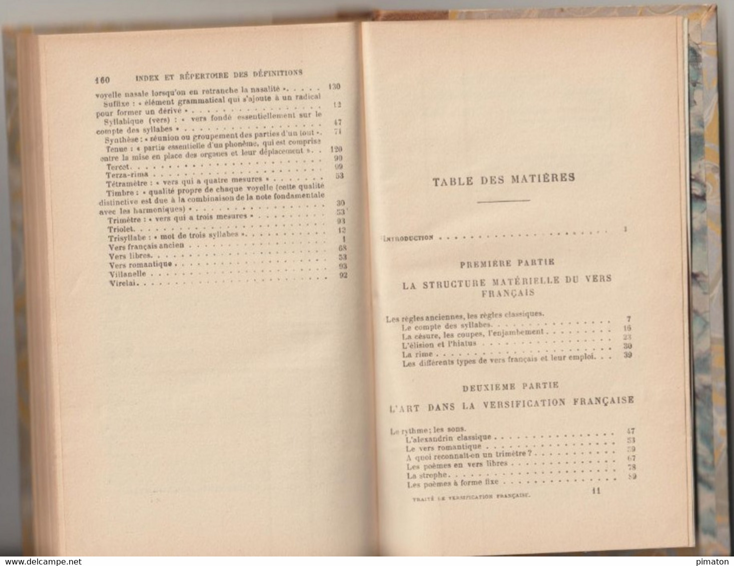 Livre De 162 Pages : PETIT TRAITE DE VERSIFICATION FRANCAISE Par MAURICE GRAMMONT  1932 - Auteurs Français