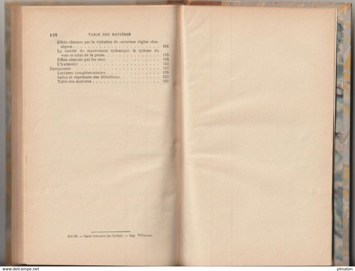 Livre De 162 Pages : PETIT TRAITE DE VERSIFICATION FRANCAISE Par MAURICE GRAMMONT  1932 - Auteurs Français