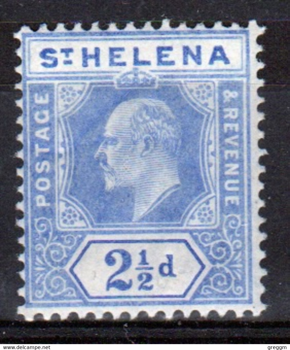 St Helena King Edward 1908 A Single 2½d Stamp. - St. Helena