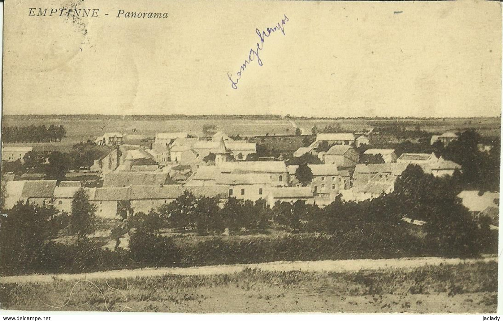 Emptinne -- Panorama.  (2 Scans) - Hamois