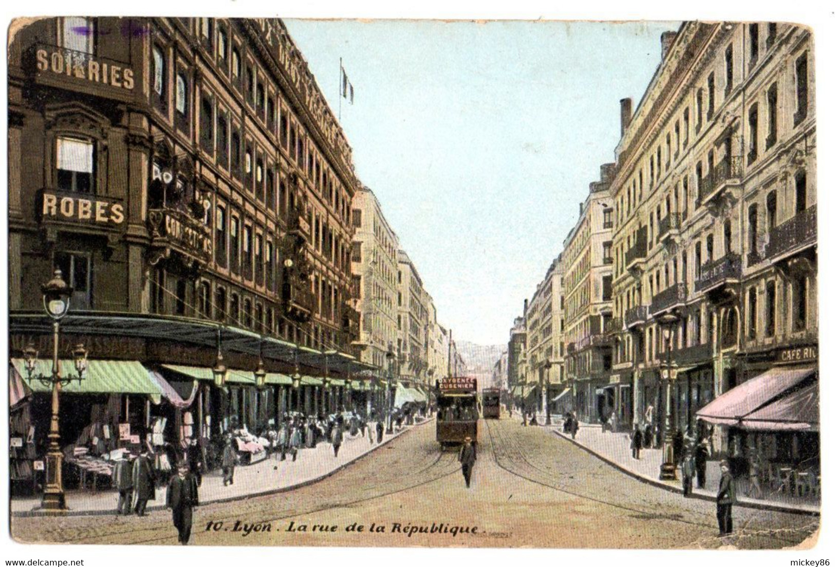 LYON 2 --- La Rue De La République (animée , Tramway, Commerces ) ........à Saisir - Lyon 2