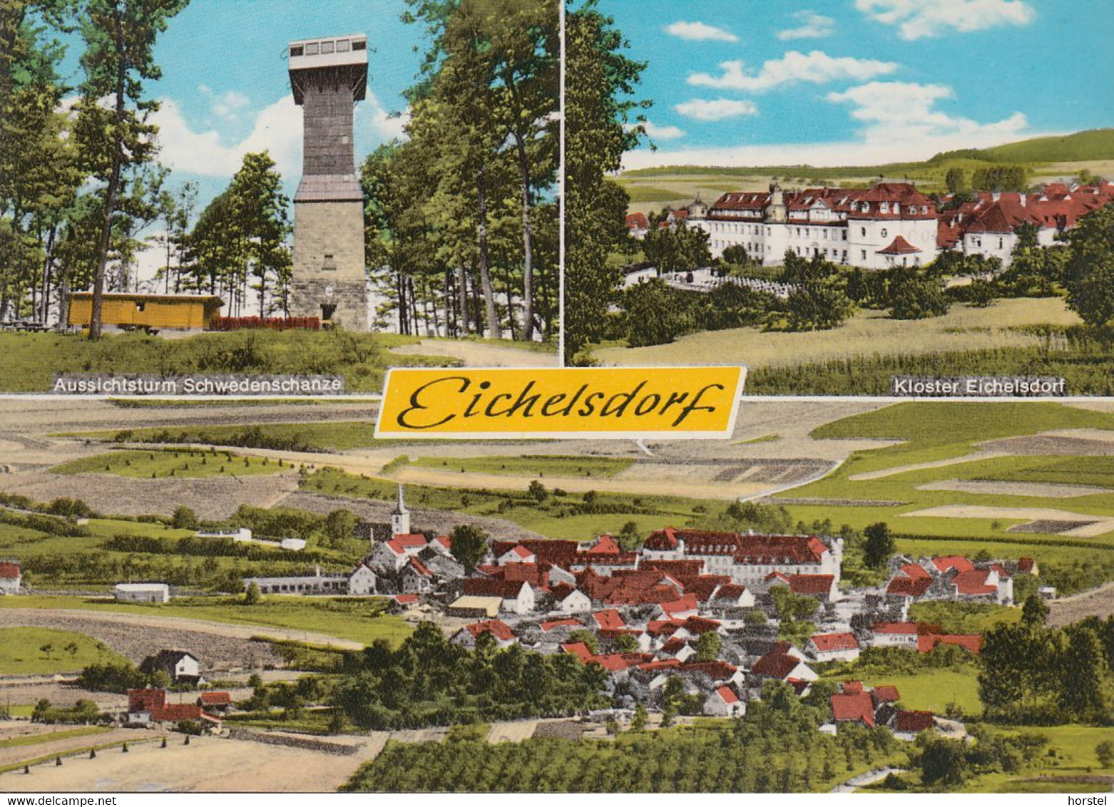 D-97461 Hofheim I.UFr. - Eichelsdorf - Aussichtsturm Schwedenschanze - Schweinfurt
